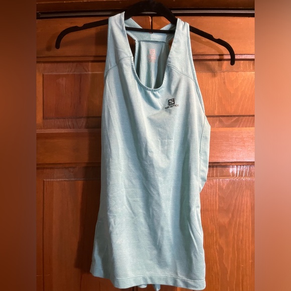 Salomon Women’s Running Tank | Size Small | Greenish blue color - Picture 2 of 6